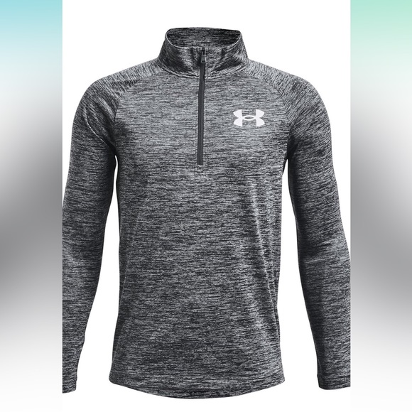 Under Armour Boys’ Tech 2.0 1/2 Zip - Picture 1 of 6